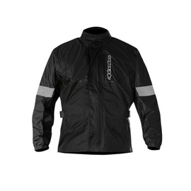 Alpinestars Hurricane Rain Jacket (LARGE) (BLACK)