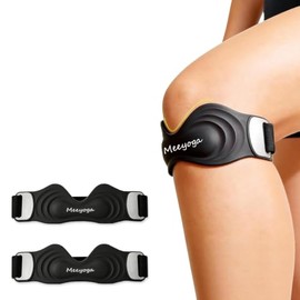 Soporte para Tend?n Rotuliano - 2 Unidades de Correa de Sujeci?n para el Tend?n Rotuliano, Rodillera de Silicona para Hombres y Mujeres, Soporte Ajustable para la R?tula, Ideal