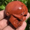 Anlingem 2" Crystal Skull Natural Quartz Gemstone Carved Stone Pocket