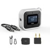 Syntech Airplane Bluetooth Transmitter Receiver with Extra Dual 3.5mm AUX