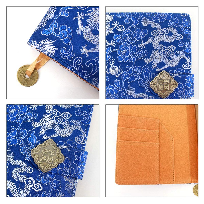 Hardcover Notebook Chinese Yun Brocade Notebook Silk Hardcover Diary Journal