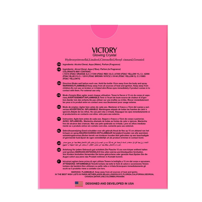 Hybrid & Company Women Victory Glowing Crystal Eau De Parfum