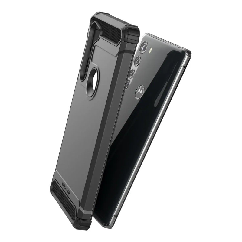 Funda Para Moto Edge (2020) Uso Rudo Protector Case