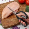 Tazoueoo Kitchen Scissors, Multipurpose Kitchen Shears with Cover, Sharp Stainless
