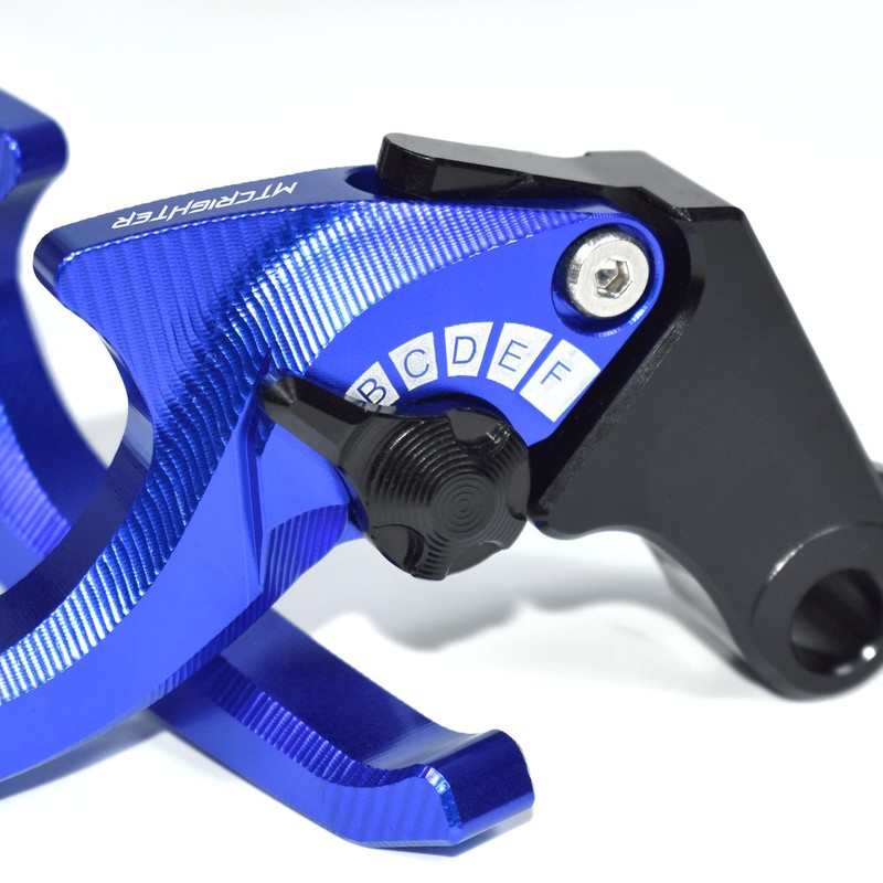 MTCRIGHTER 2 Fingers Short Brake Clutch Lever Set Compatible with