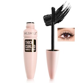 Black Waterproof Mascara Volume and Length, Liquid Lash Extensions Fiber Tubing Mascara for Eyelashes, Long Lasting Lengthening & Volumizing, No Clumping, No Smudging, Mascara Eye Makeup for Women-02