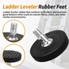 Ladder Leveler Rubber Feet for Type I,II and IA Extensions,