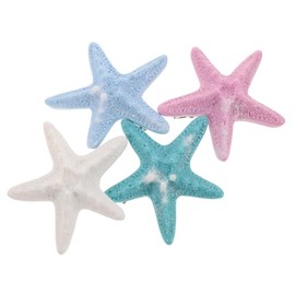 Beavorty 4piezas pinzas para cabello: Clips De Pelo Forma De Estrella De Mar Accesorios Náuticos Para Mujeres Y Niñas Para Bodas Fiestas De Verano Y Decoración De Playa Elegantes Y Duraderos