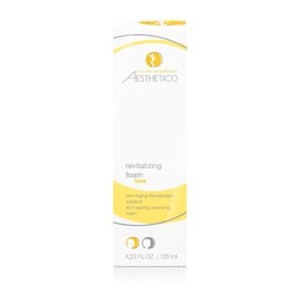 AESTHETICO Revitalizing Foam - Rich Anti-Ageing Cleansing Foam for Mature, Slightly Tired Skin, Stimulates Skin Renewal with Glycol, 125 ml
