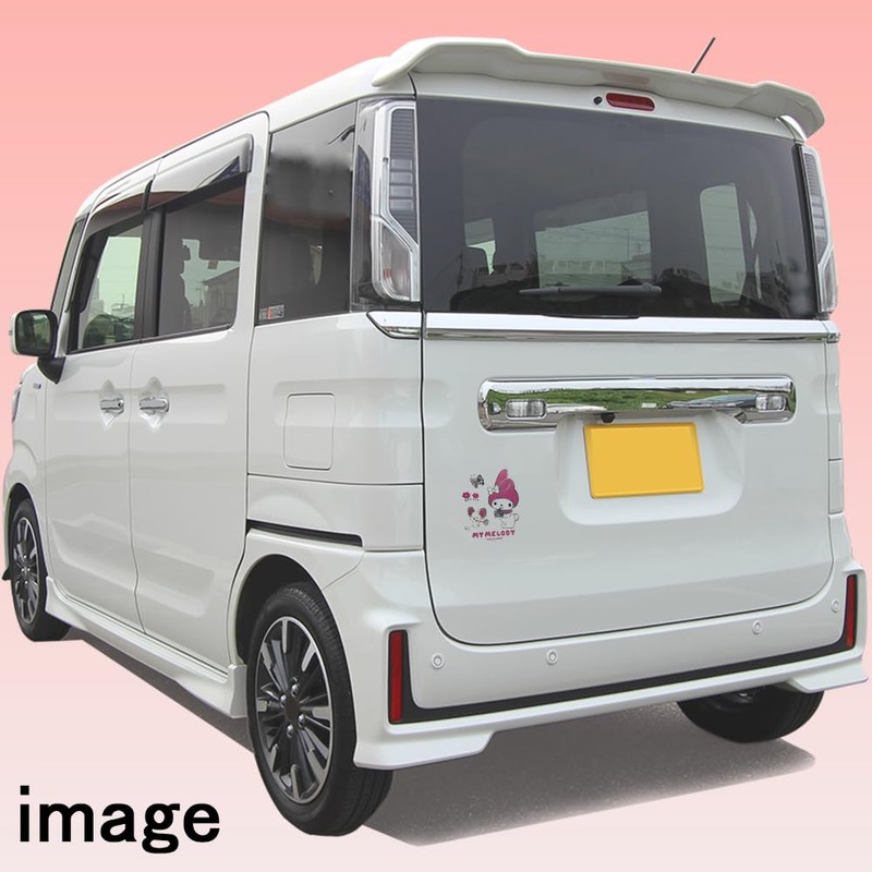 Sanrio Characters Embossed Sticker Emblem Sticker Car Sticker (My Melody)