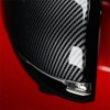 YOUTOOCAR Carbon Fiber Pattern Cow Horn Exterior Mirror Cover Side
