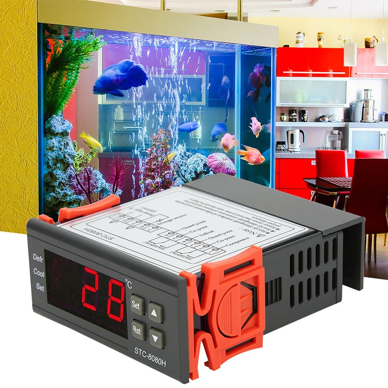 STC 8080H Refrigerating Defrosting Temperature Over Limit Alarm Temperature Controller