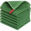 smiry Cotton Kitchen Dish Towels, 12" x 12", 6 Pack