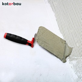 KOTARBAU® Stainless Steel Masonry Trowel 120 x 128 mm Plastering Trowel Plastering Trowel