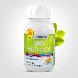 Mry Moringa Tabletas 500 100 Naturales Apoyo Anti Oxidativo Antiinflamatorio Brinda Energía Suplemento Vitaminas Complejo Inositol Natural