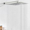 HarJue Shower Arm, Rain Shower Head Extension Extender, With Flange