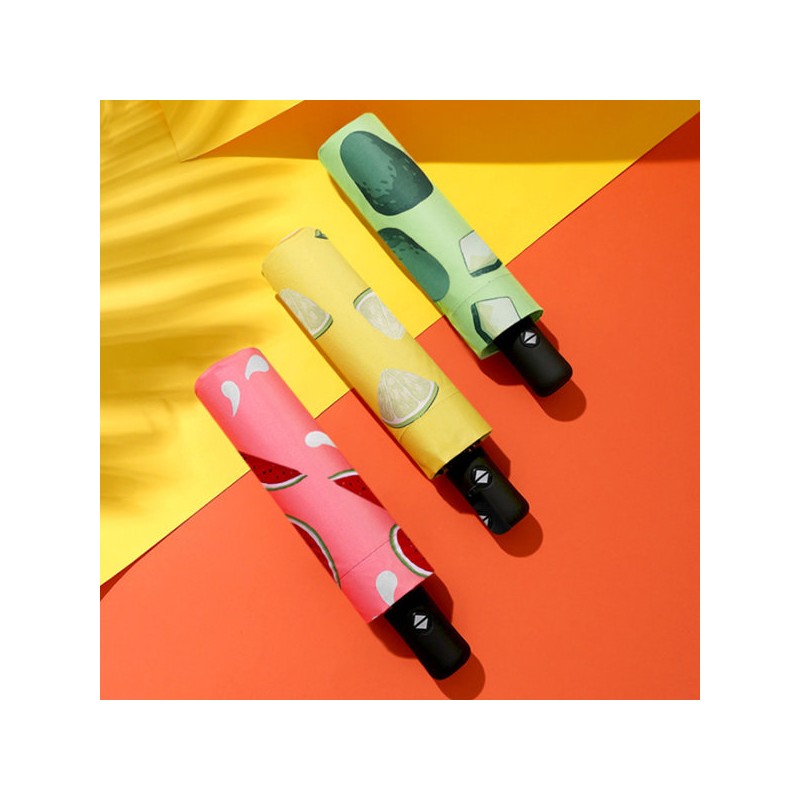Focus Fruit 3-stage fully automatic umbrella UPF 50+UV 99% blocking
