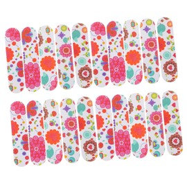 Ipetboom Double-sided Nail Files Pcs Professional Boards Grit Nail Files for Stylish Random