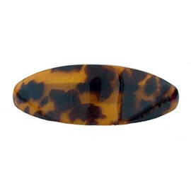 Caravan Caravan large oval (hump) voluime barrettte made in france in tokyo color