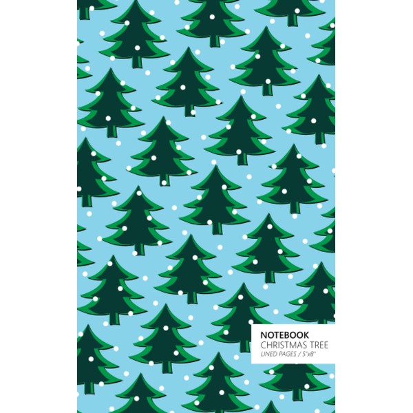 Christmas Tree Notebook (Powder Blue)