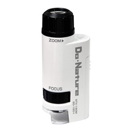Kenko STV-120M Do/Nature Microscope, 60-120x, Built-in LED Light, Compact and Portable