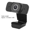 Webcam PC Camera HD 1080P Laptop Desktop Computer USB Drive‑Free