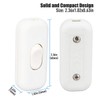 Inline Cord Switch, PLUSPOE 2-Pack On Off Button Control Lamp