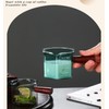4OZ /120ML Ash Black Double Spouts Espresso Measuring Cup hexagonal
