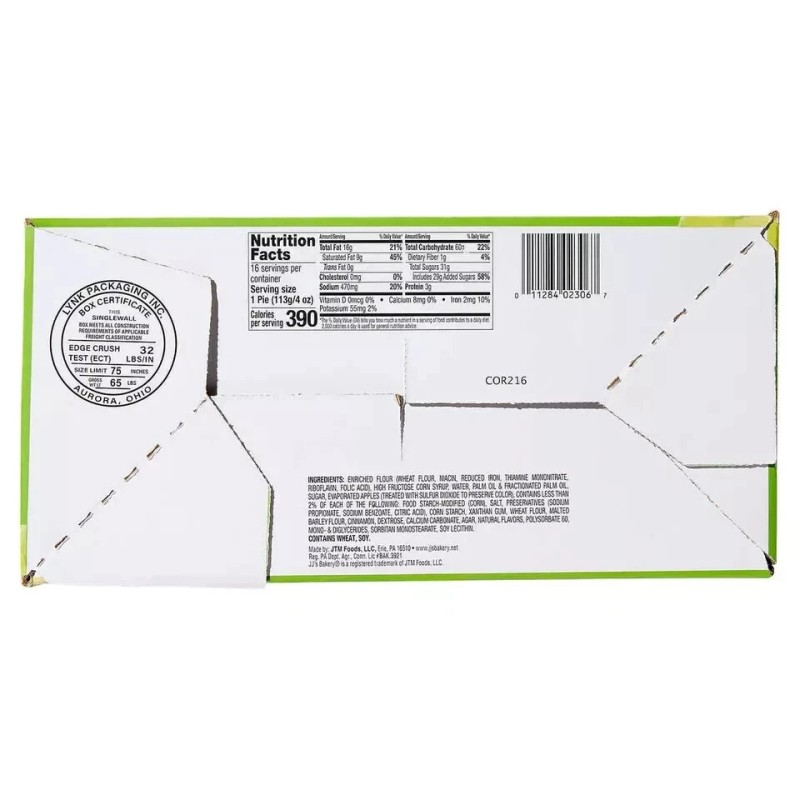 JJ's Bakery 2 PACK - JJ's Bakery, Lightly Glazed Apple