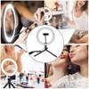 LED Desk Light Dimmable Live Streaming Selfie Tattoo Camera Ring