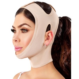Shape Concept Chin Strap Support Band Neck Bandage Mentonera Post Quirurgica Face Lifting Slimmer Chin Lift Facial Compression