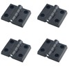 4PCS 50 * 60 * 10MM Nylon Door Hinge Plastic