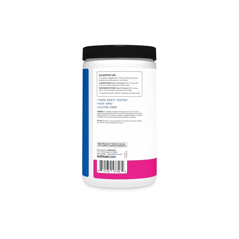 Nutricost Creatina monohidrato en polvo (Shaq's Berry Blast, 17.64 oz)