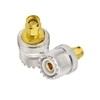 Superbat UHF to SMA Adapter, UHF Male/Fmale (PL259/SO239) to SMA