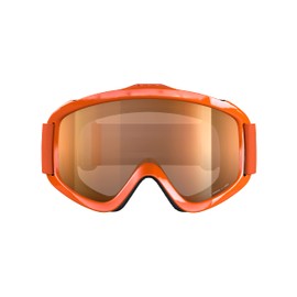 POC POCito Iris Ski Goggles for Children for Optimal Vision, Fluorescent Orange