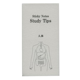 Paper Seasonal Sticky Note Study Tips FS-SST003 Sticky Notes for Human Body