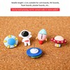 Cute Creative 5PCS Space Astronaut Push Pins, Cartoon Corkboard Pins