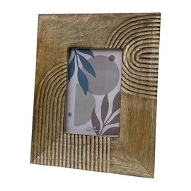 Sagebrook Home Elegant Memories Photo Frame - Exquisite Mango Wood & Glass