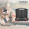 20PCS Rock Splitting Wedges,Wedge and Feather Shims,0.7'' Plug Shim and