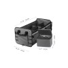 VEHITO Large Trunk Organizer with Removable Cooler Bag for Any