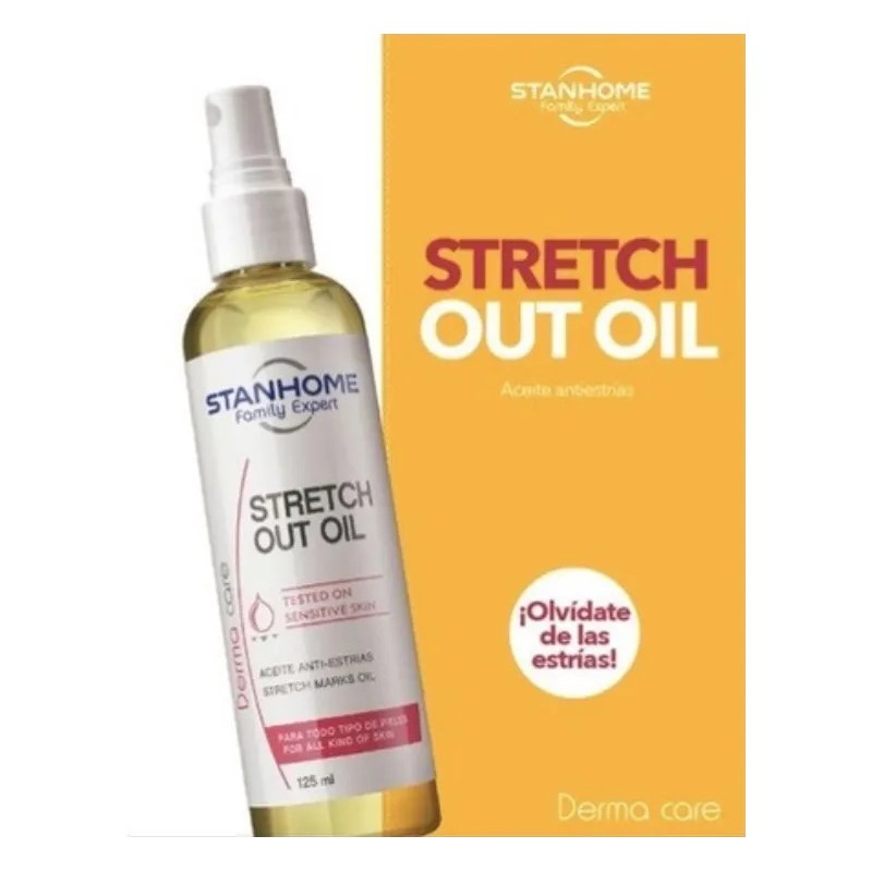 Stanhome Aceite Anti-estrias Stretch Out Oil 125 Ml Vainilla