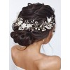 Unicra Flores de novia para el pelo de la boda