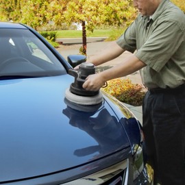 Wagan Tech 2078 10-Inch Euro Waxer Orbital Buffer, Black (EL2078)