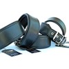 Bestia genuine leather dog collar, Soft padded, Large breeds, cane