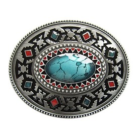 Schnalle123 Belt Buckle Totem Celtic Celtic 3D Look for Interchangeable Belt Buckle Buckle Model 248, silver