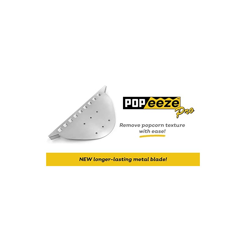 POPeeze Popcorn Ceiling Scraper Metal Blade