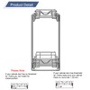 DINDON Pull Out Cabinet Organizer (7-1/2" W x 21-1/2"D), Cabinet