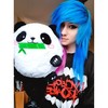 moodrush® Fat Panda Plush Cushion, 3D Panda with Bamboo and