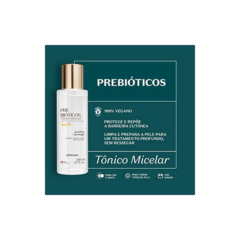 O BOCHICARIO BOTIK FACE TONIC, MIC, OBOTICario BOTIK TONICO MICELAR
