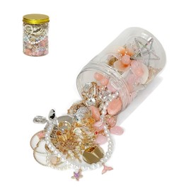 Swytaris 50 pieces Mystery Jewelry Jar, Surprise Jewelry Set for Woman Includes Necklaces, Earrings, Rings, Bracelets and Hair Accessories, Unique Anniversary Birthday Friendship Gift for Her